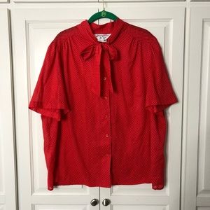 vintage plus size button down ♥️♥️✨♥️♥️